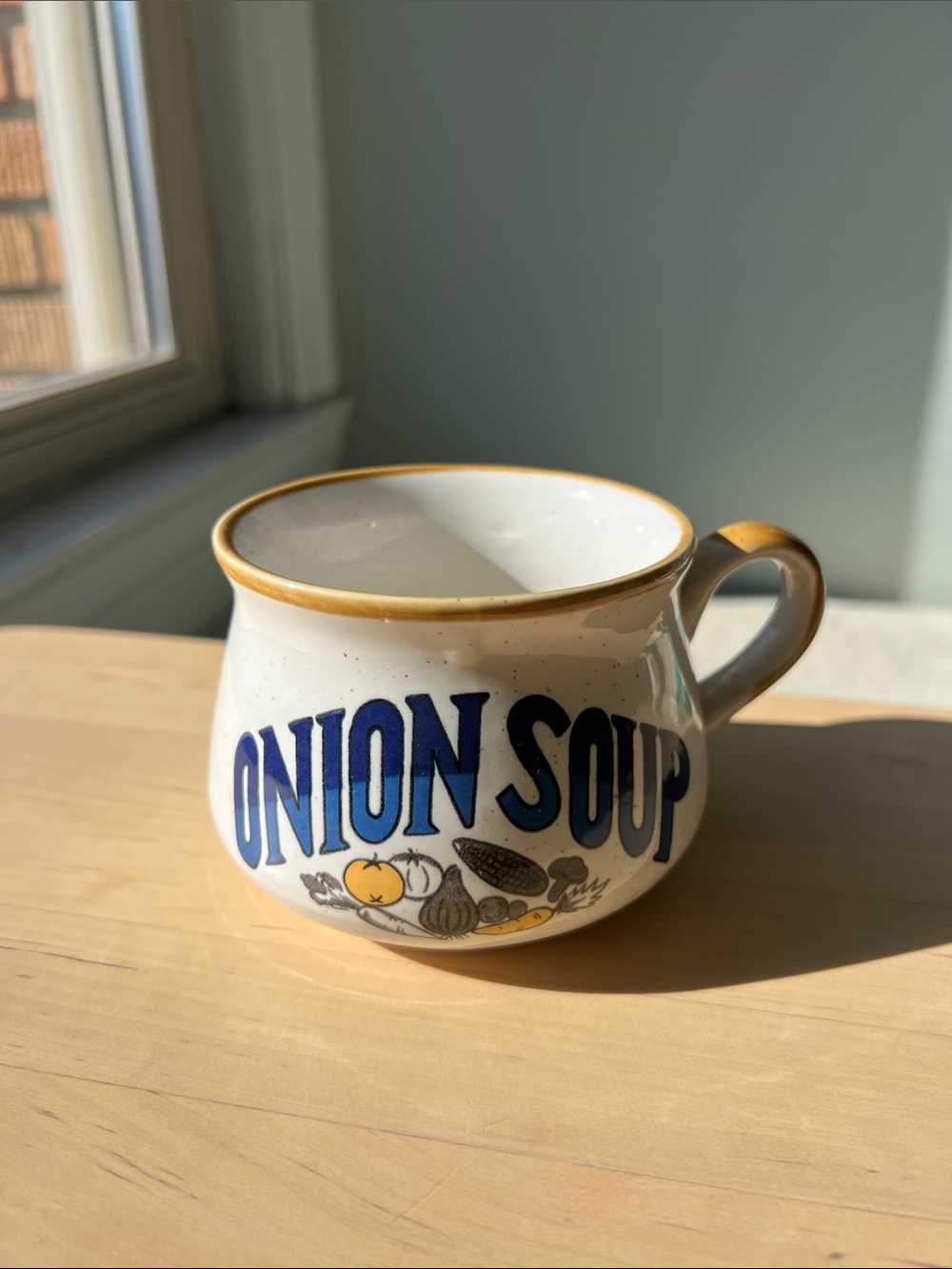 Vintage Onion Soup Large Mug